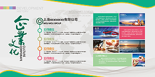 企业发展历程模板