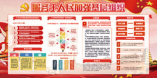 民主社會宣傳欄展板設計