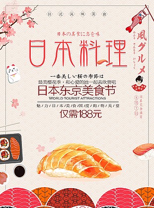 東京美食海報