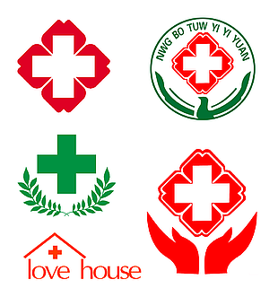 紅十字設計元素