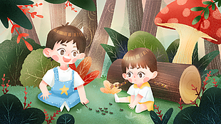 歡樂六一兒童節(jié)psd模板
