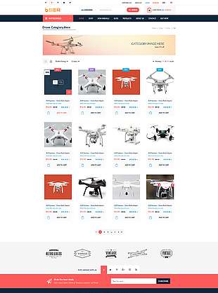 玩具模型網站web界面設計