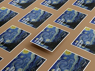 展覽館明信片樣機(jī)設(shè)計(jì)