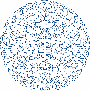 古典花紋底紋設計