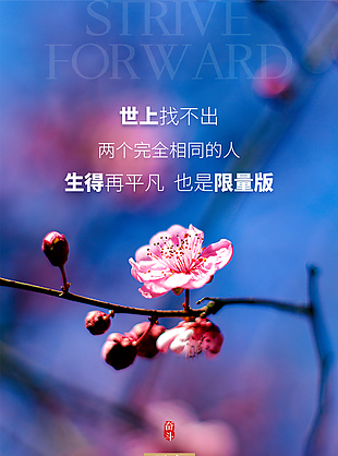 清新創意早安海報設計