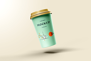 杯子樣機圖下載VI樣機圖片