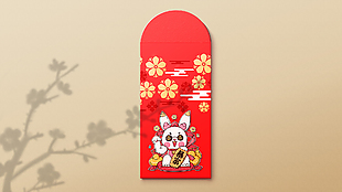 兔年紅包文創包裝設計