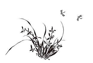 矢量圖蘭花