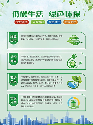 綠色環(huán)保海報