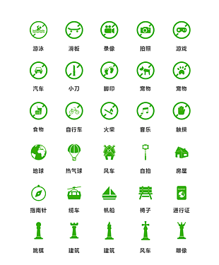 綠色小清新禁止圖標(biāo)矢量素材設(shè)計(jì)