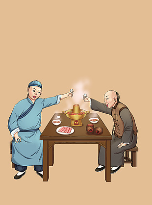 简约复古人物插画海报设计大全