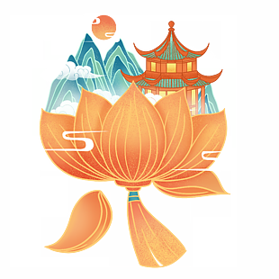 國藝術中國風建筑圖片