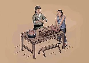 做月餅包裝圖片設計