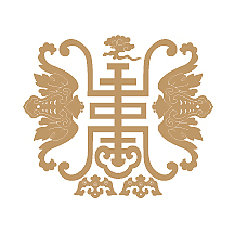 中式壽字紋飾圖樣