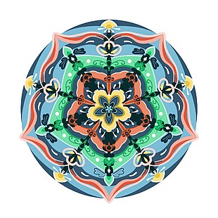 敦煌藻井紋樣