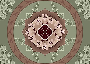 敦煌古典中国风华盖莫高窟壁画