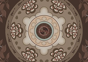 敦煌壁画花纹装饰