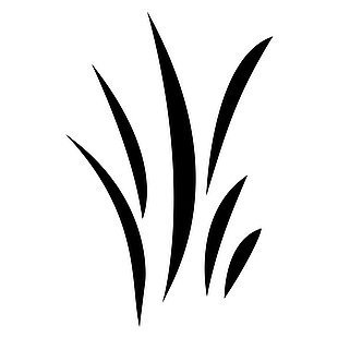 小草矢量圖