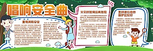 消防安全知識宣講黑板報