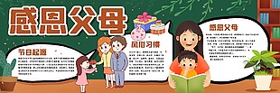 感恩節黑板報宣傳素材