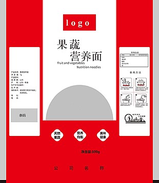 果蔬營養面包裝設計