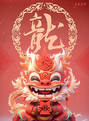 2024年精美元旦新年海報(bào)