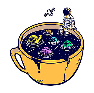 創意太卡人插畫設計