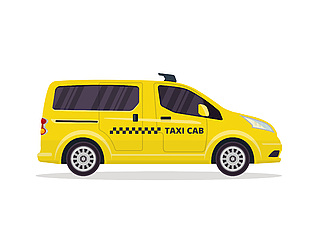 可愛卡通玩具出租車