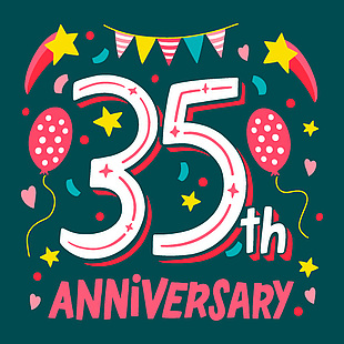 趣味卡通生日設(shè)計(jì)元素