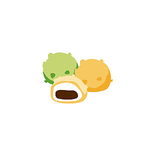 日式大福插畫