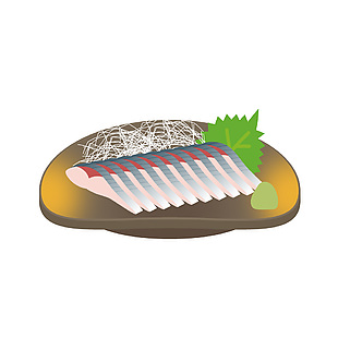 池魚王刺身插畫