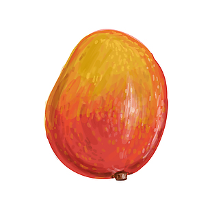 優質芒果創意插畫