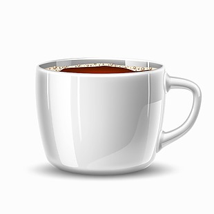 簡約時尚咖啡主題插畫