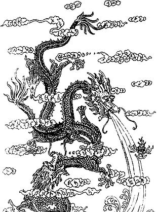 龍鳳矢量圖設(shè)計(jì)圖