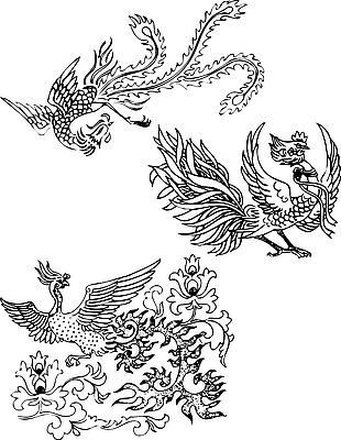 龍鳳矢量圖設(shè)計(jì)圖