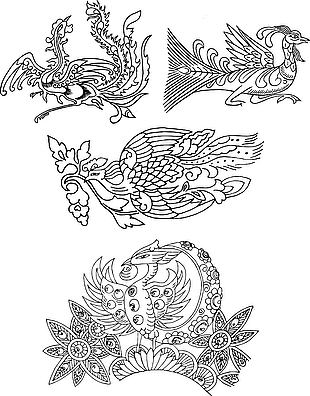 龍鳳紋樣圖片