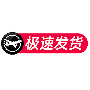 極速發貨快遞電商圖標標簽