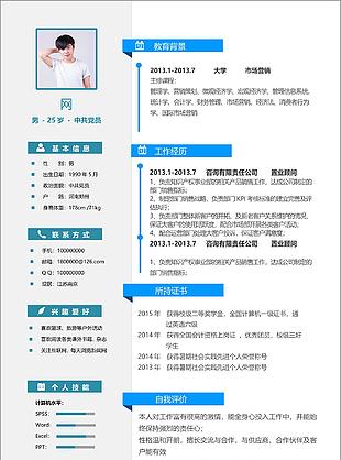 王麗的求職簡歷范文