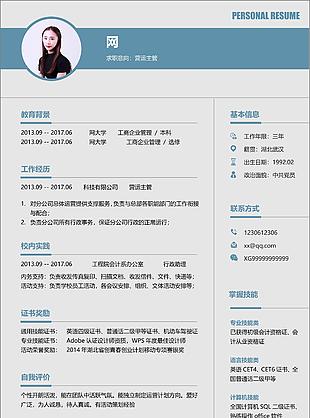 北京運營主管簡歷范文