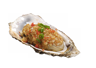 美味海鲜蒜蓉生蚝