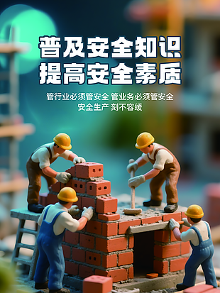普及安全知识提高安全素质标语宣传海报