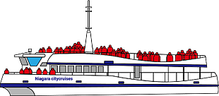 卡通創(chuàng)意簡(jiǎn)約游輪圖標(biāo)