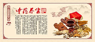 中醫(yī)藥文化養(yǎng)生展板設(shè)計(jì)