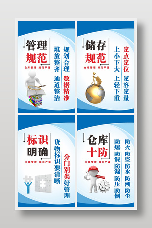 倉庫管理規(guī)范制度海報設(shè)計