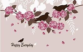 背景墙 装饰画 花卉图片