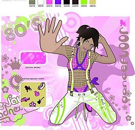 服装设计手稿图片