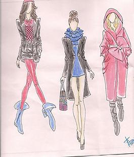 服装设计图图片