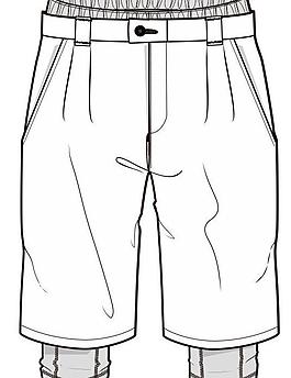 男装短裤矢量cdr图片