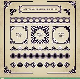 欧式花纹模板下载图片
