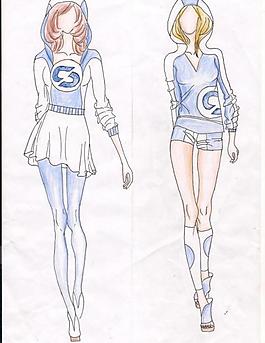 服装设计图图片